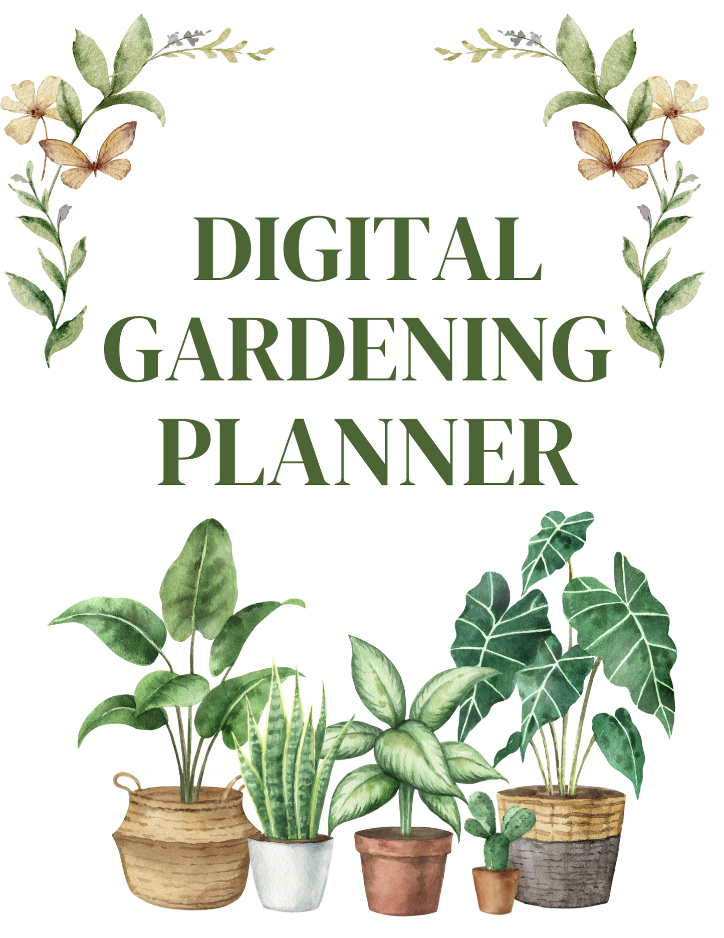 All-in-One Digital Inkory Gardening Planner